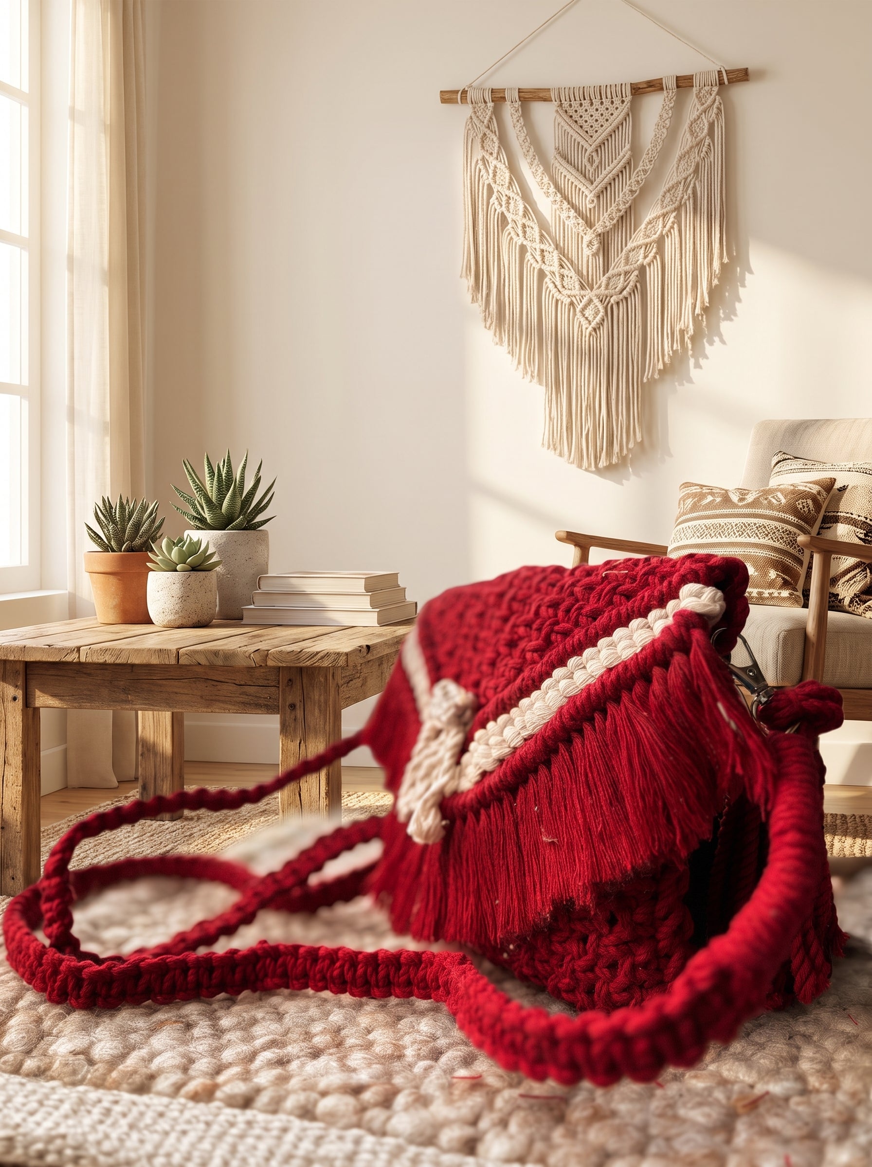 Woven Sling Bag