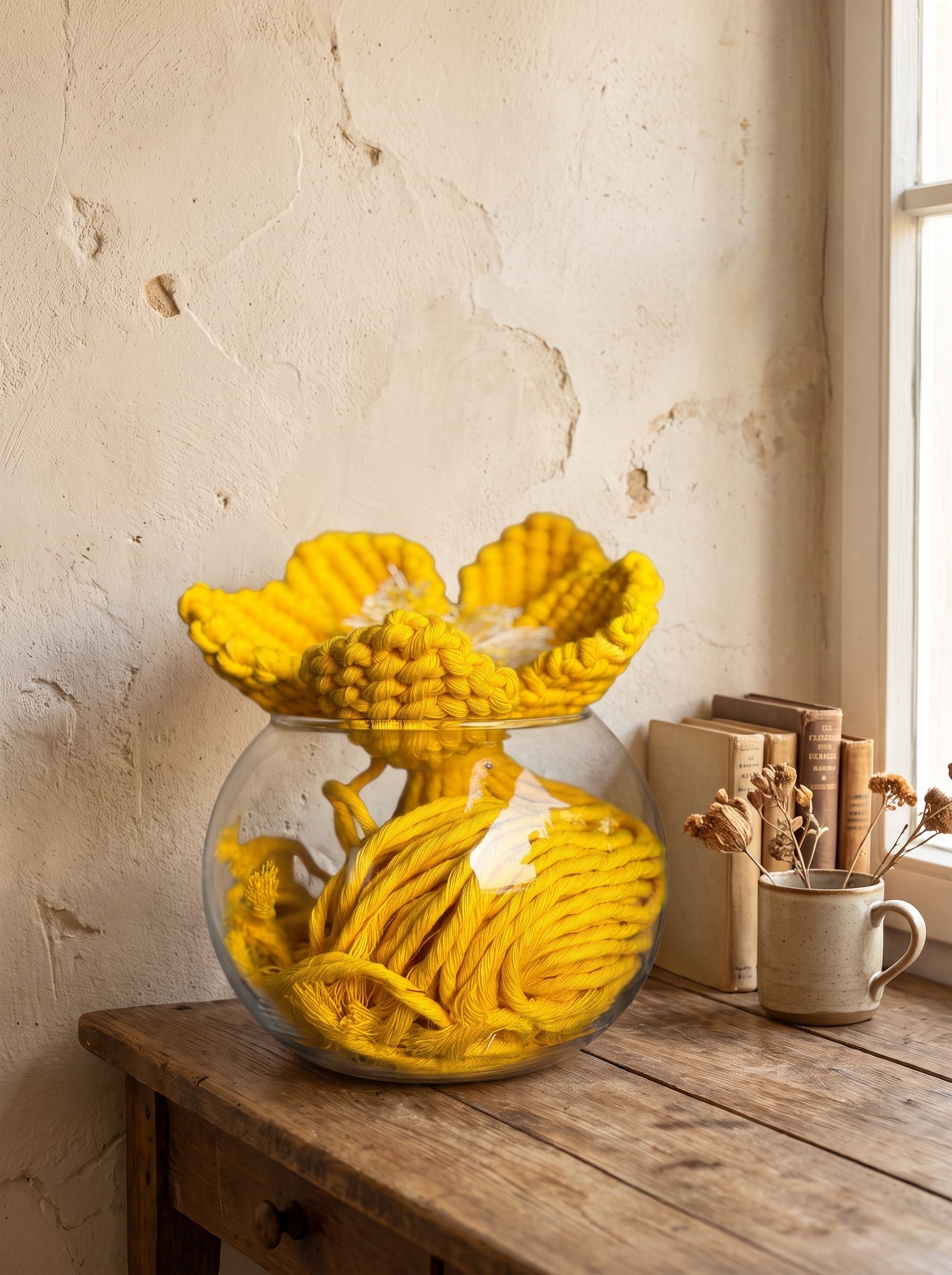 Sunny Bloom Jar Display