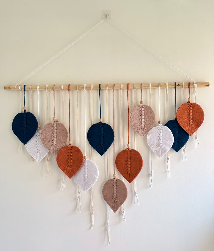 Macrame Leaf Wall Hanging