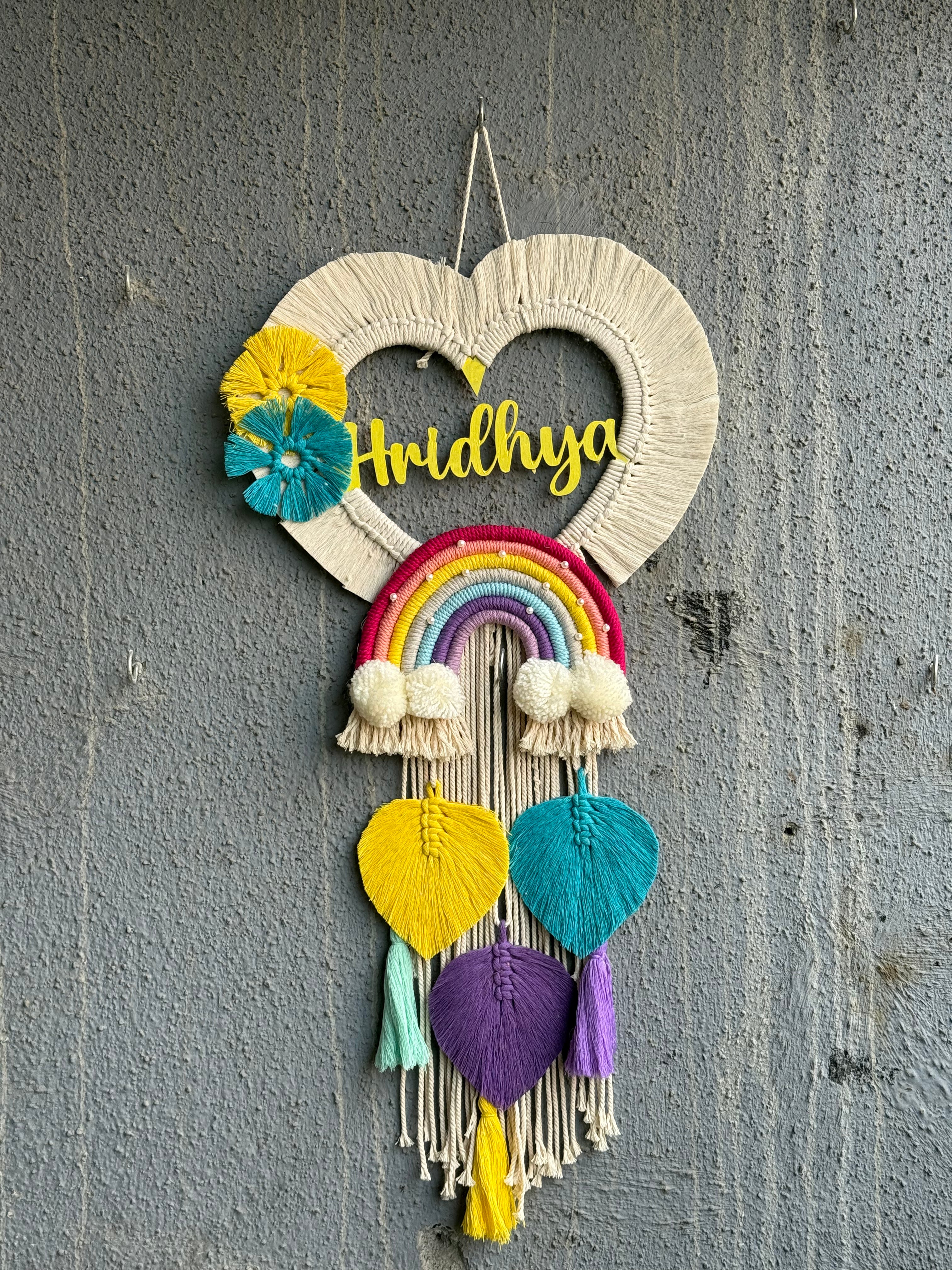 Custom Name Hanging