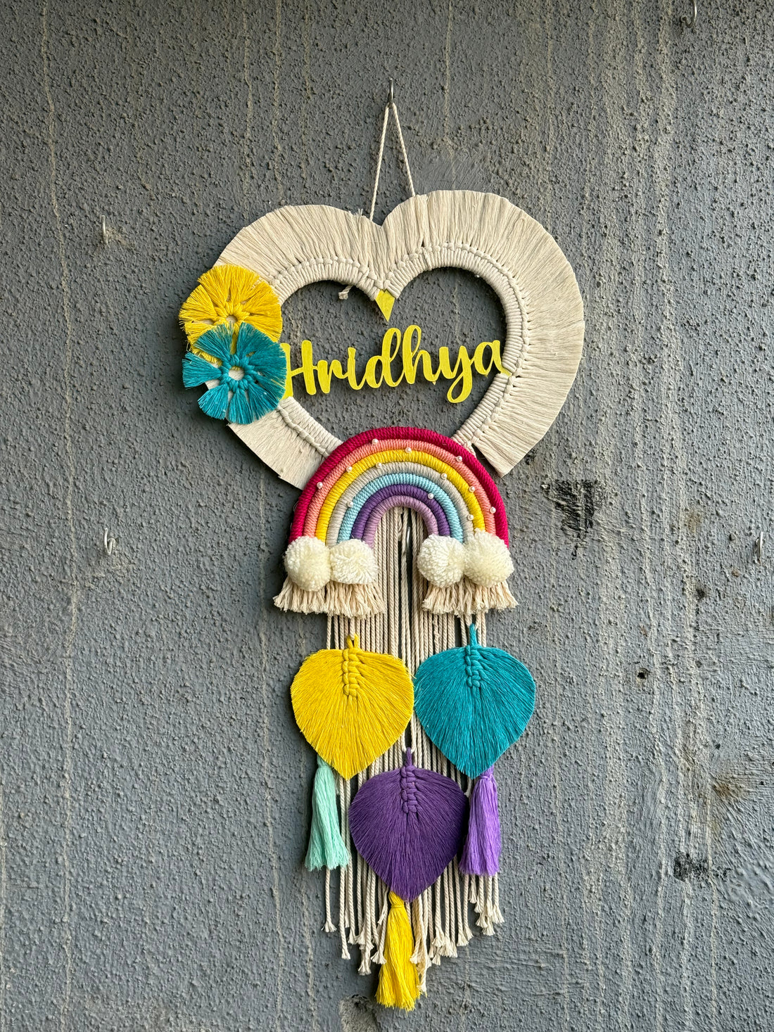 Custom Name Hanging