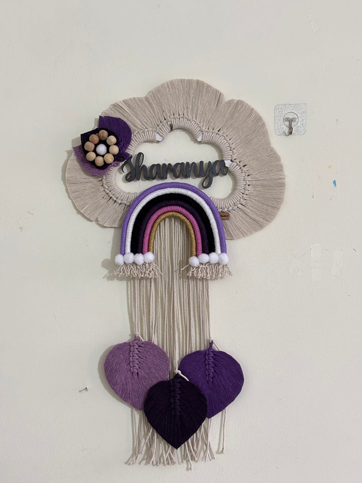 Custom Name Macramé Dream Catcher