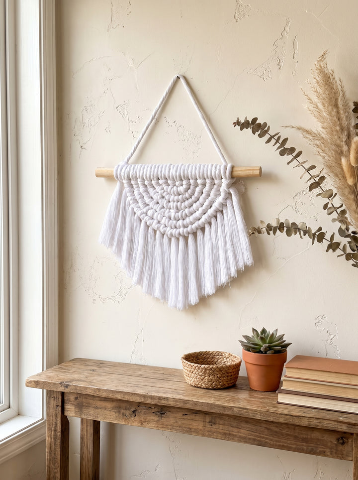 Fan & Fringe Wall Hanger